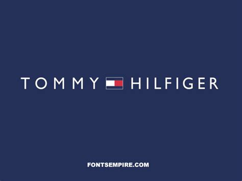 tommy hilfiger sans font